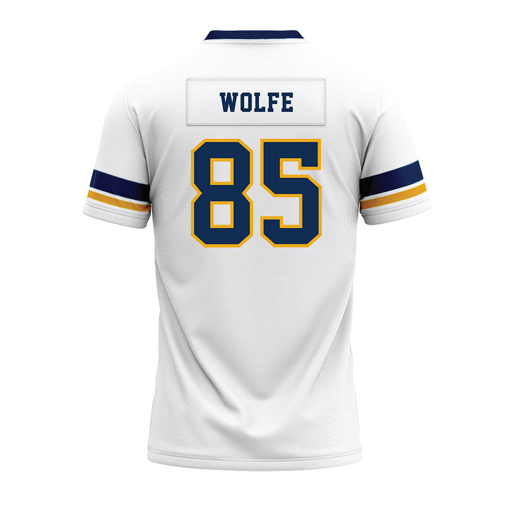 West Virginia - NCAA Football : Ryan Wolfe - White Premium Football Jersey-1