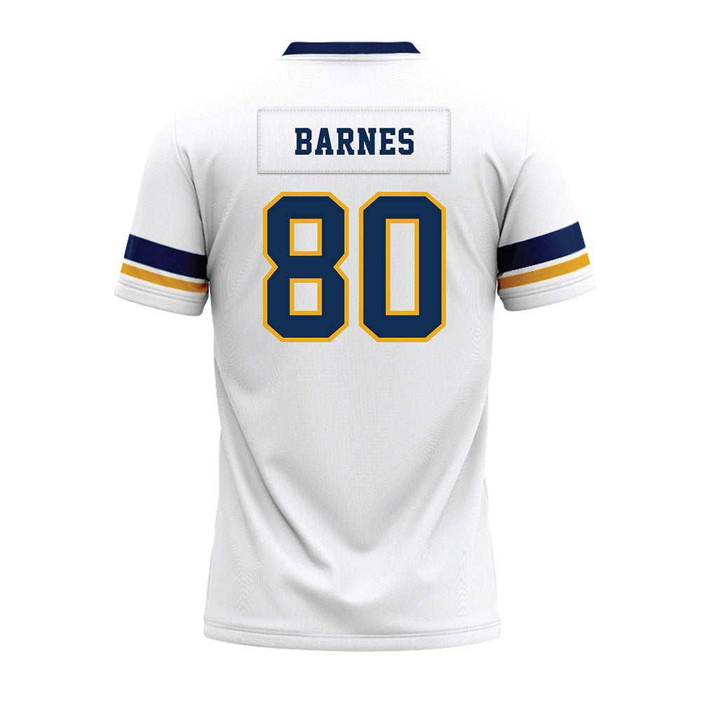 West Virginia - NCAA Football : Grayson Barnes - White Premium Football Jersey-1