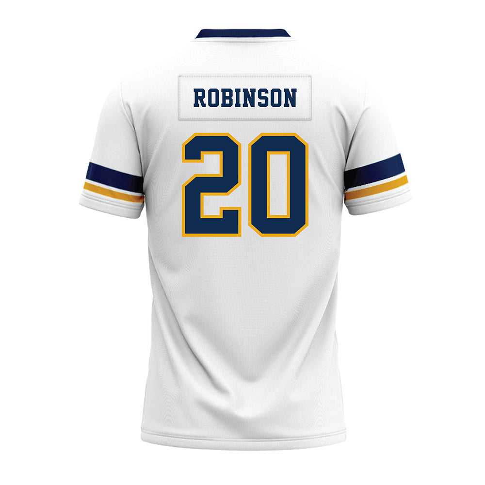 West Virginia - NCAA Football : Keyshawn Robinson - White Premium Football Jersey-1
