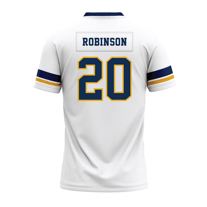West Virginia - NCAA Football : Keyshawn Robinson - White Premium Football Jersey-1