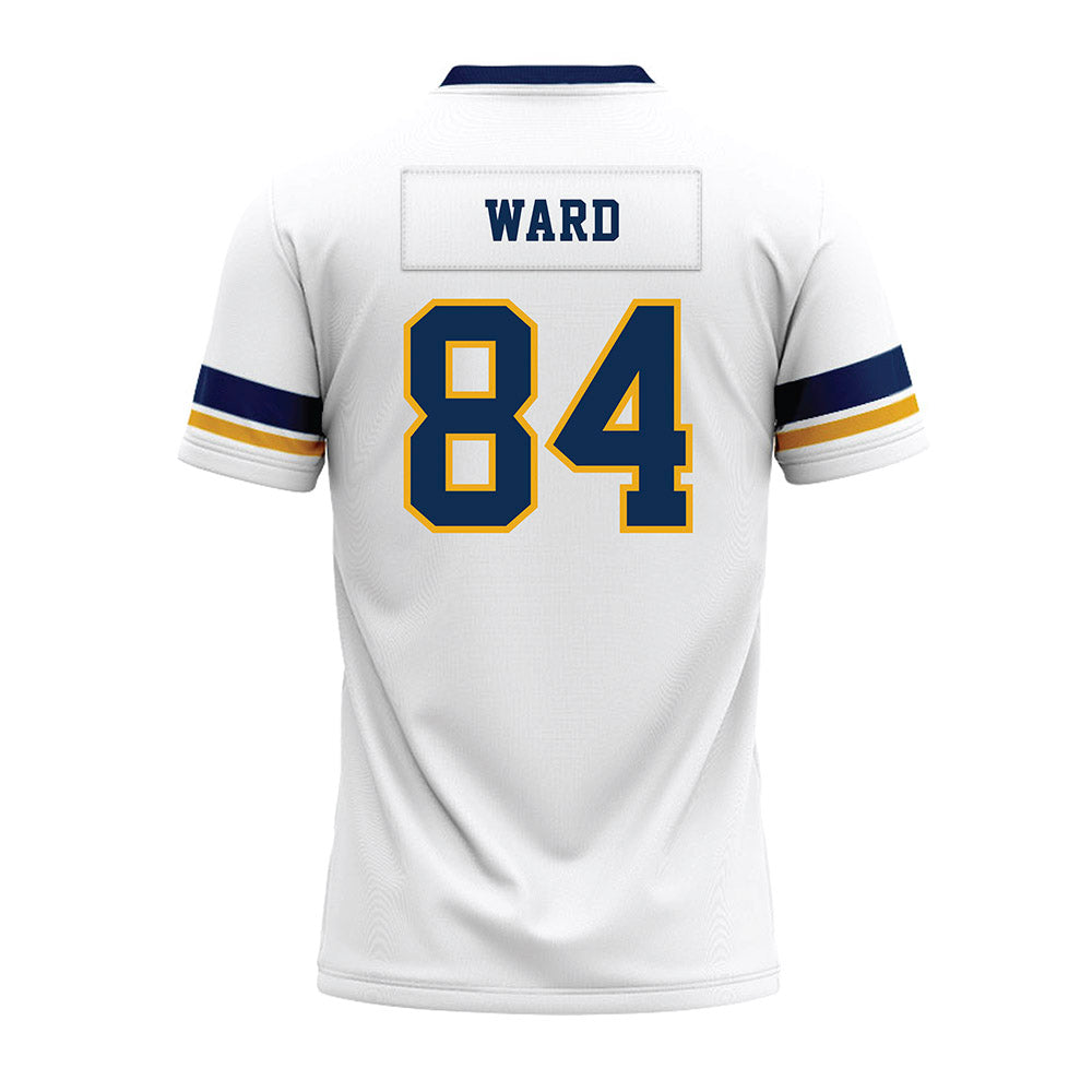 West Virginia - NCAA Football : Ryan Ward - White Premium Football Jersey-1