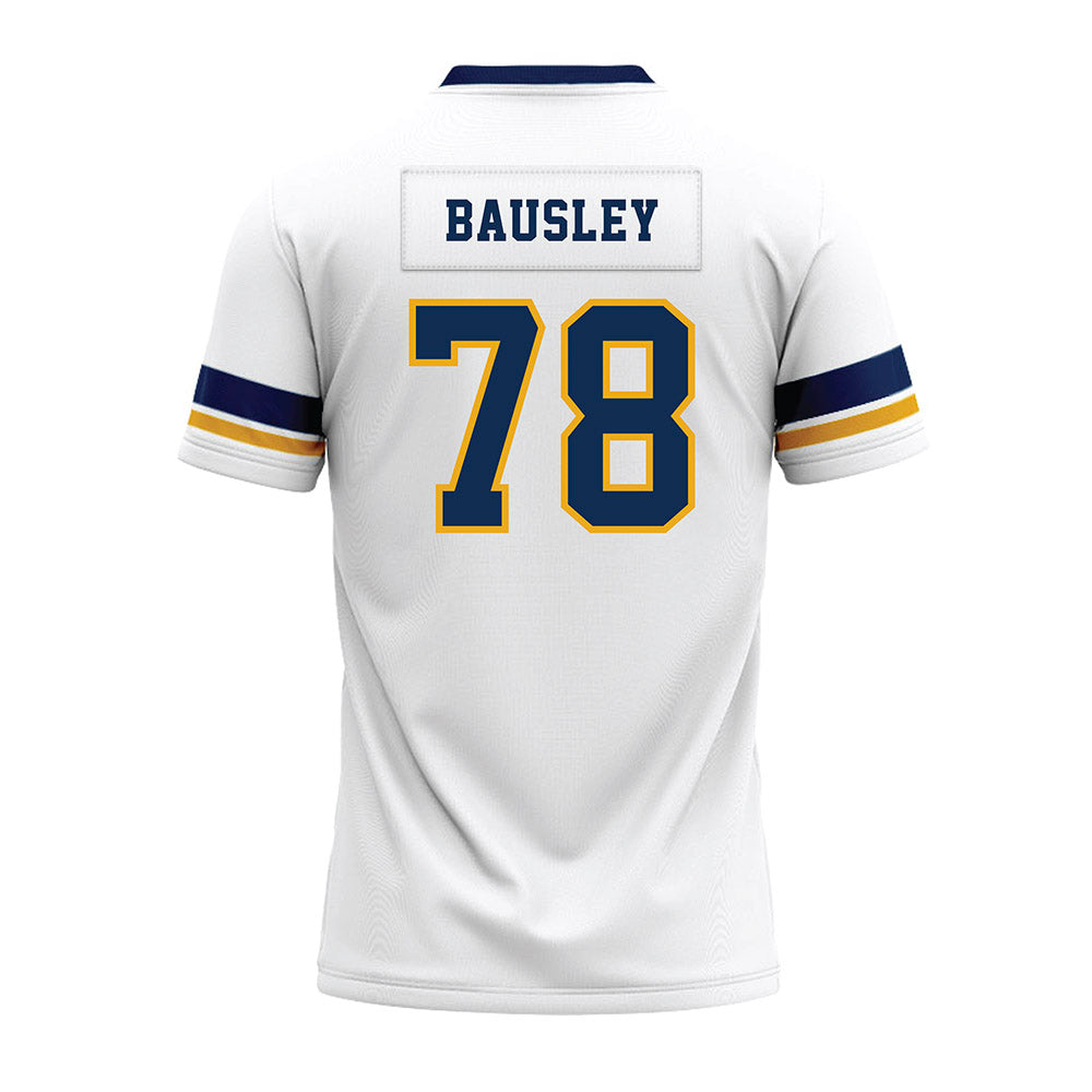 West Virginia - NCAA Football : Xavier Bausley - White Premium Football Jersey-1