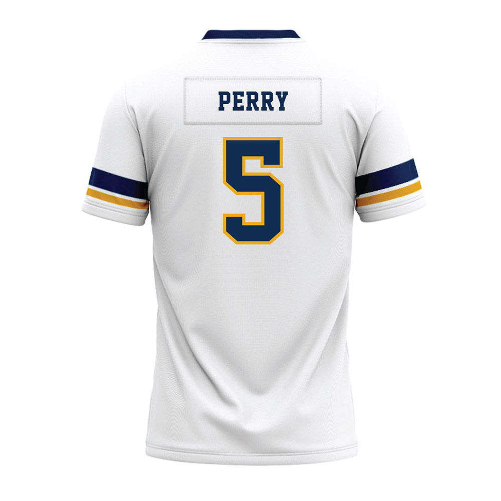 West Virginia - NCAA Football : Fred Perry - White Premium Football Jersey-1