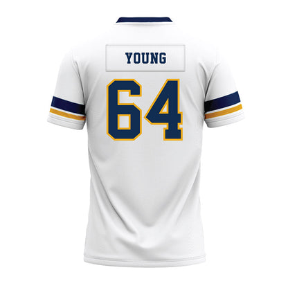 West Virginia - NCAA Football : Cooper Young - White Premium Football Jersey-1
