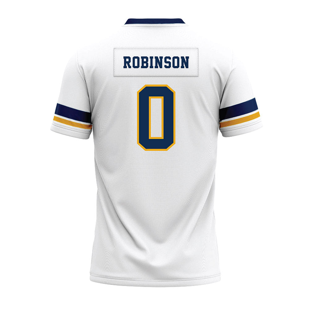 West Virginia - NCAA Football : Jimmori Robinson - White Premium Football Jersey-1