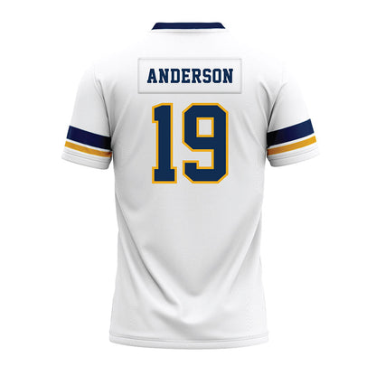 West Virginia - NCAA Football : Maximus Anderson - White Premium Football Jersey-1