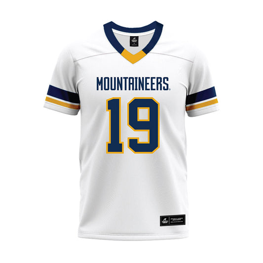 West Virginia - NCAA Football : Maximus Anderson - White Premium Football Jersey-0