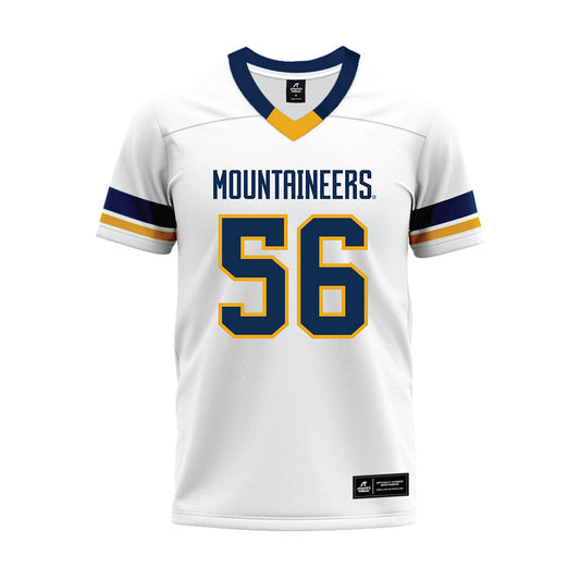 West Virginia - NCAA Football : Kimo Makaneole - White Premium Football Jersey-0