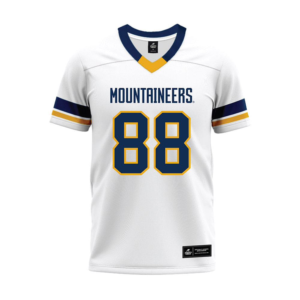 West Virginia - NCAA Football : Jordan McCants - White Premium Football Jersey-0