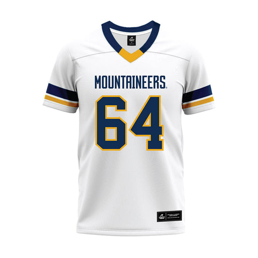 West Virginia - NCAA Football : Cooper Young - White Premium Football Jersey-0