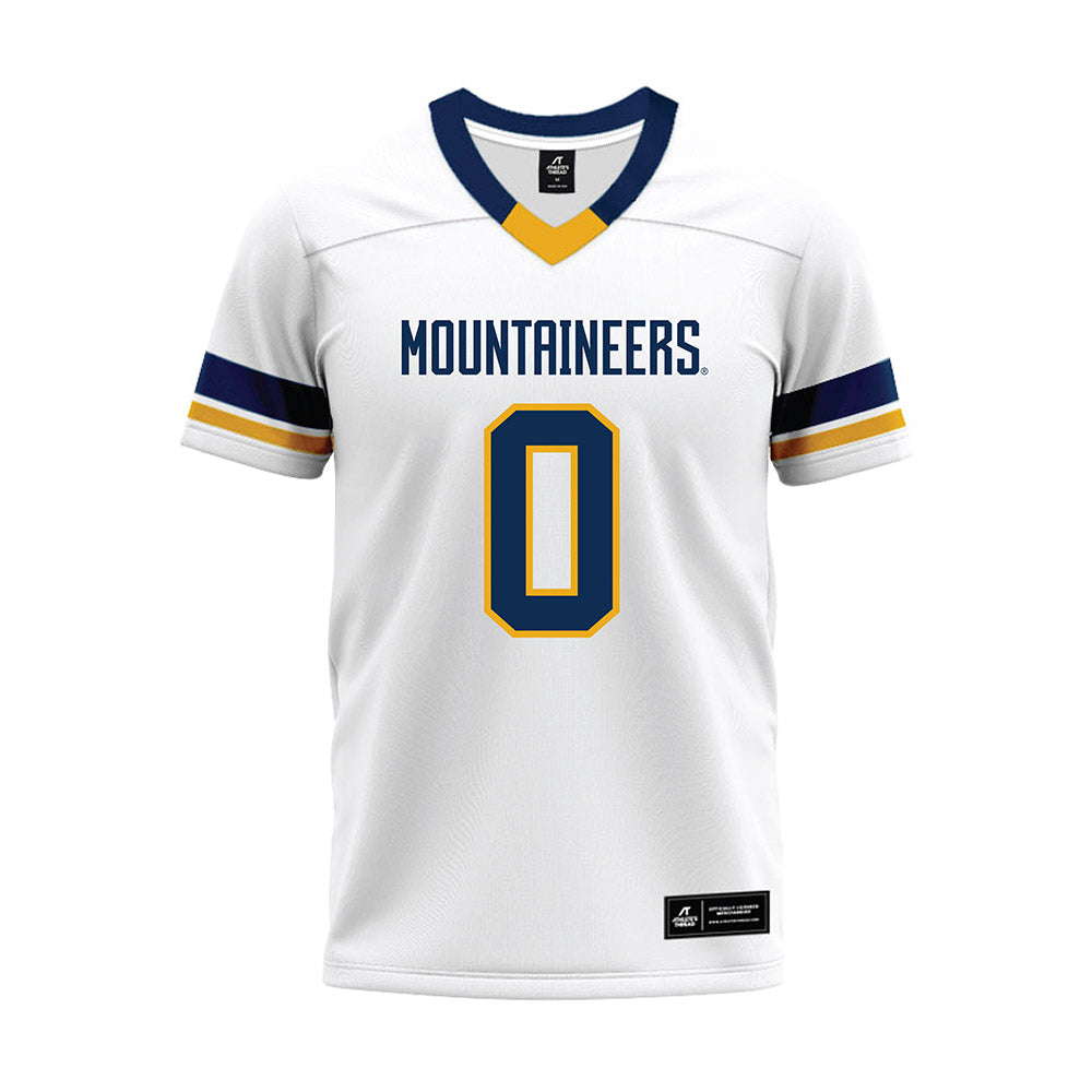 West Virginia - NCAA Football : Jimmori Robinson - White Premium Football Jersey-0