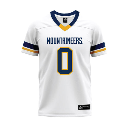 West Virginia - NCAA Football : Jimmori Robinson - White Premium Football Jersey-0