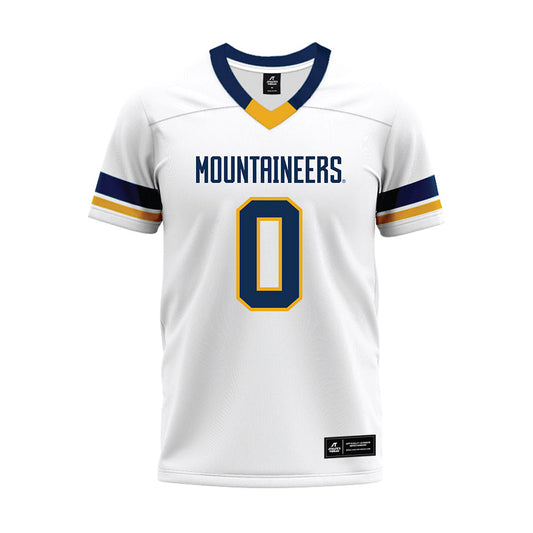 West Virginia - NCAA Football : Jimmori Robinson - White Premium Football Jersey-0