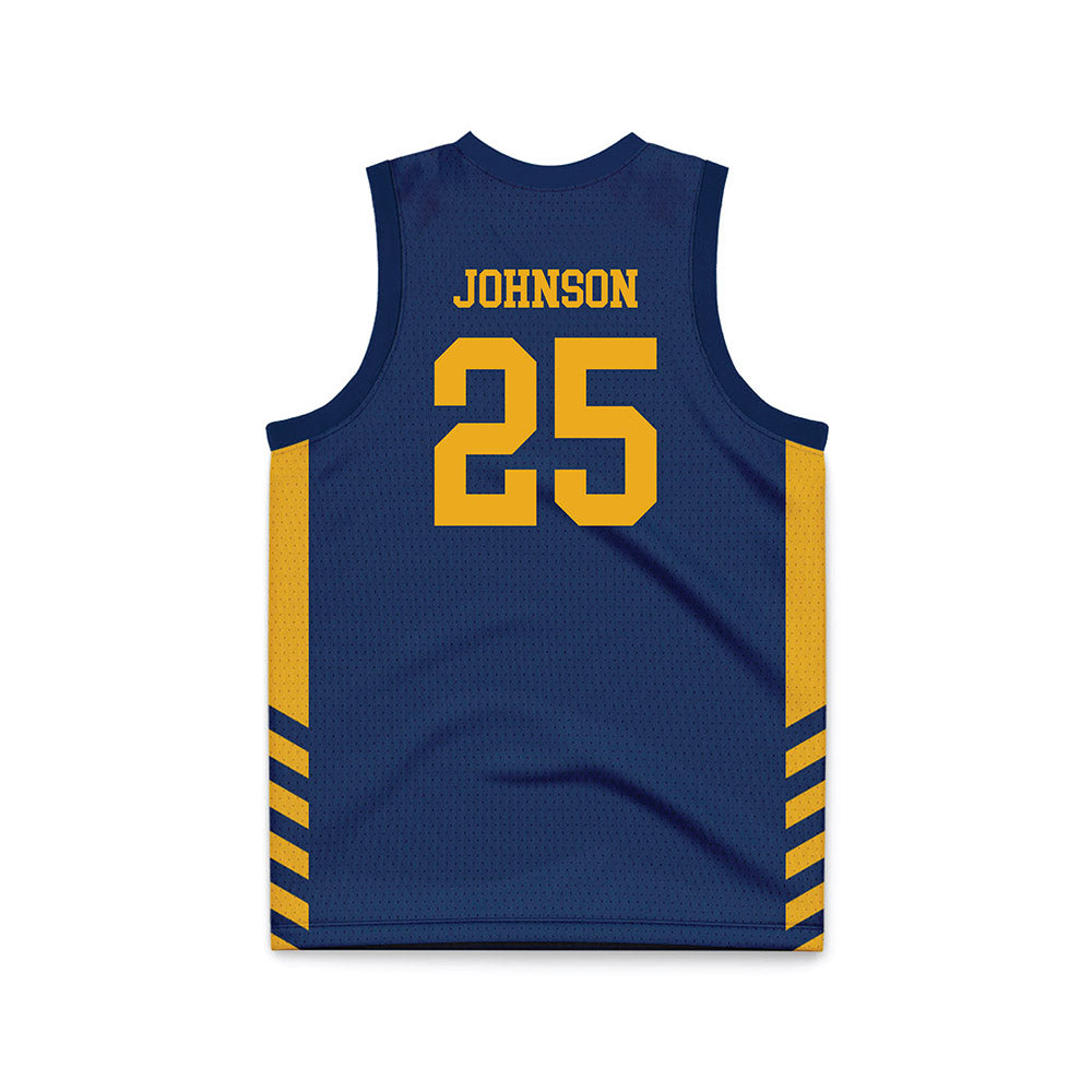 West Virginia - NCAA Women's Basketball : Loghan Johnson - Home Basketball Jersey-1