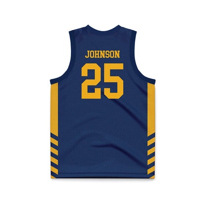 West Virginia - NCAA Women's Basketball : Loghan Johnson - Home Basketball Jersey-1
