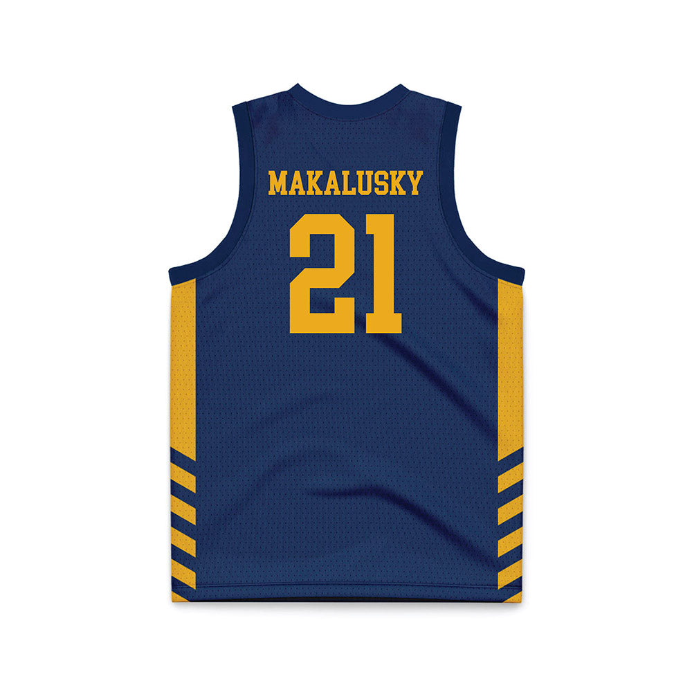 West Virginia - NCAA Women's Basketball : Riley Makalusky - Home Basketball Jersey-1