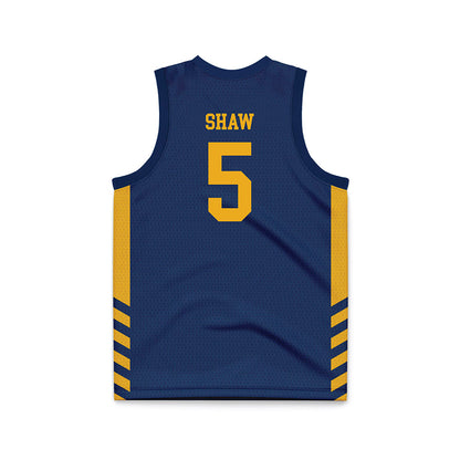 West Virginia - NCAA Women's Basketball : Sydney Shaw - Home Basketball Jersey-1