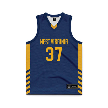 West Virginia - NCAA Women's Basketball : Celia Riviere - Home Basketball Jersey-0