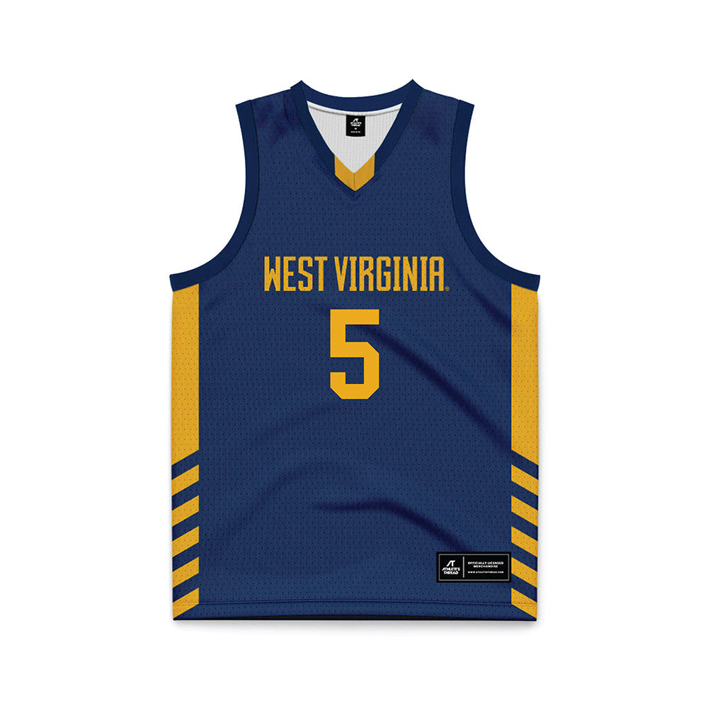 West Virginia - NCAA Women's Basketball : Sydney Shaw - Home Basketball Jersey-0