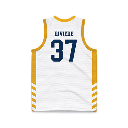 West Virginia - NCAA Women's Basketball : Celia Riviere - Away Fashion Basketball Jersey-1