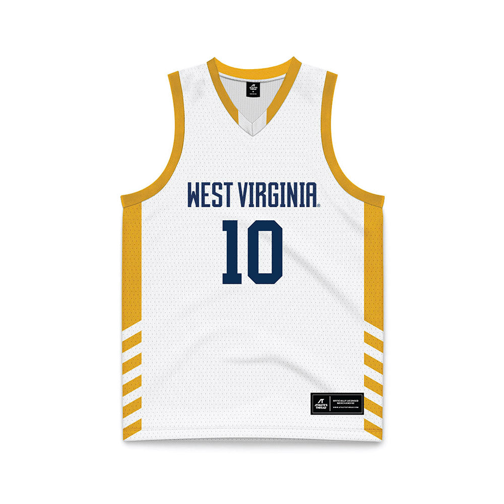 West Virginia - NCAA Women's Basketball : Jordan Harrison - Away Fashion Basketball Jersey-0