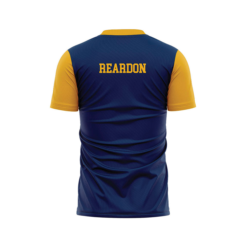 West Virginia - NCAA Women's Soccer : Abby Reardon - Blue Soccer Jersey-1