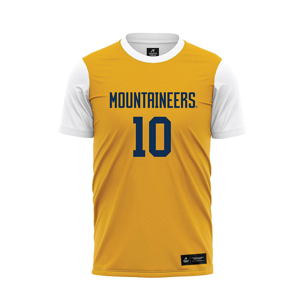 West Virginia - NCAA Women's Soccer : Jordan Brewster - Soccer Jersey-0