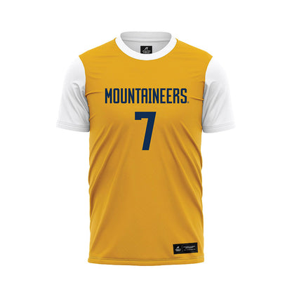West Virginia - NCAA Women's Soccer : Alexis Re - Soccer Jersey-0