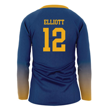 West Virginia - NCAA Women's Volleyball : Maggie Elliott - Home Volleyball Jersey-1