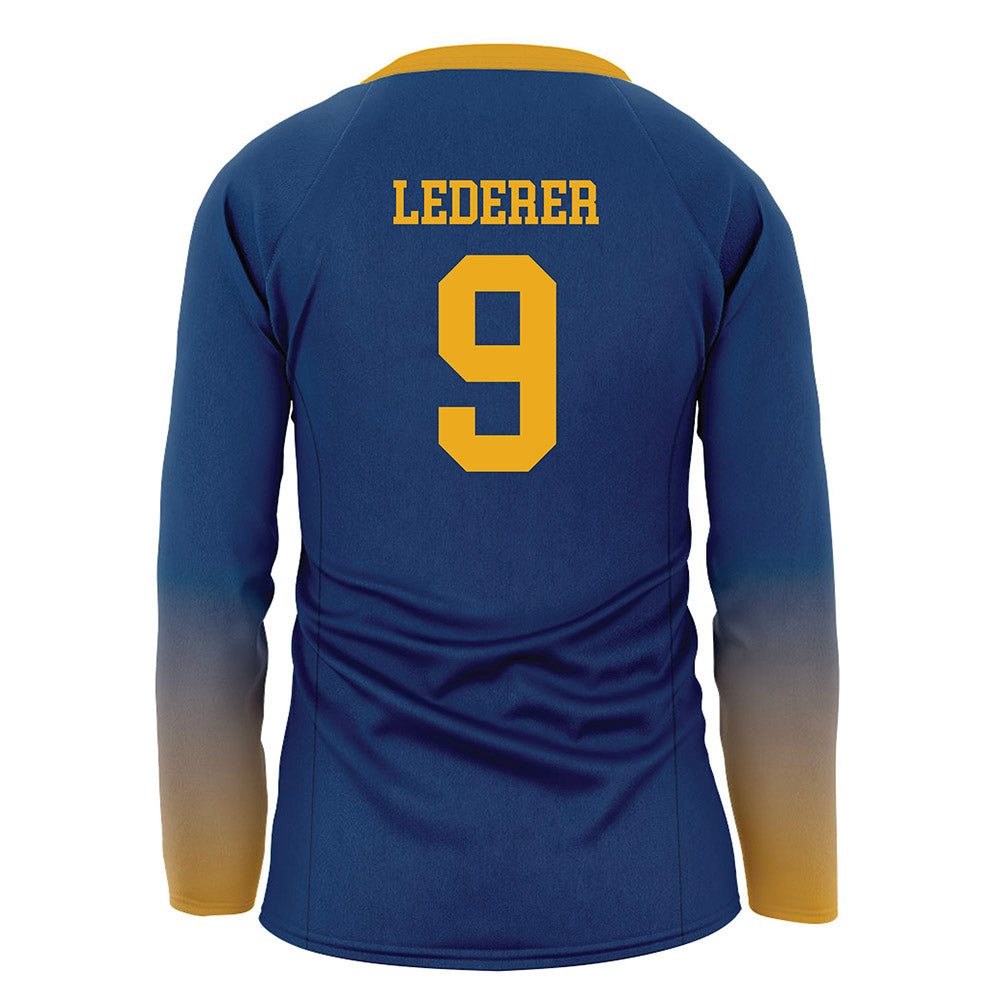 West Virginia - NCAA Women's Volleyball : Chalina Lederer - Home Volleyball Jersey-1