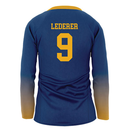West Virginia - NCAA Women's Volleyball : Chalina Lederer - Home Volleyball Jersey-1