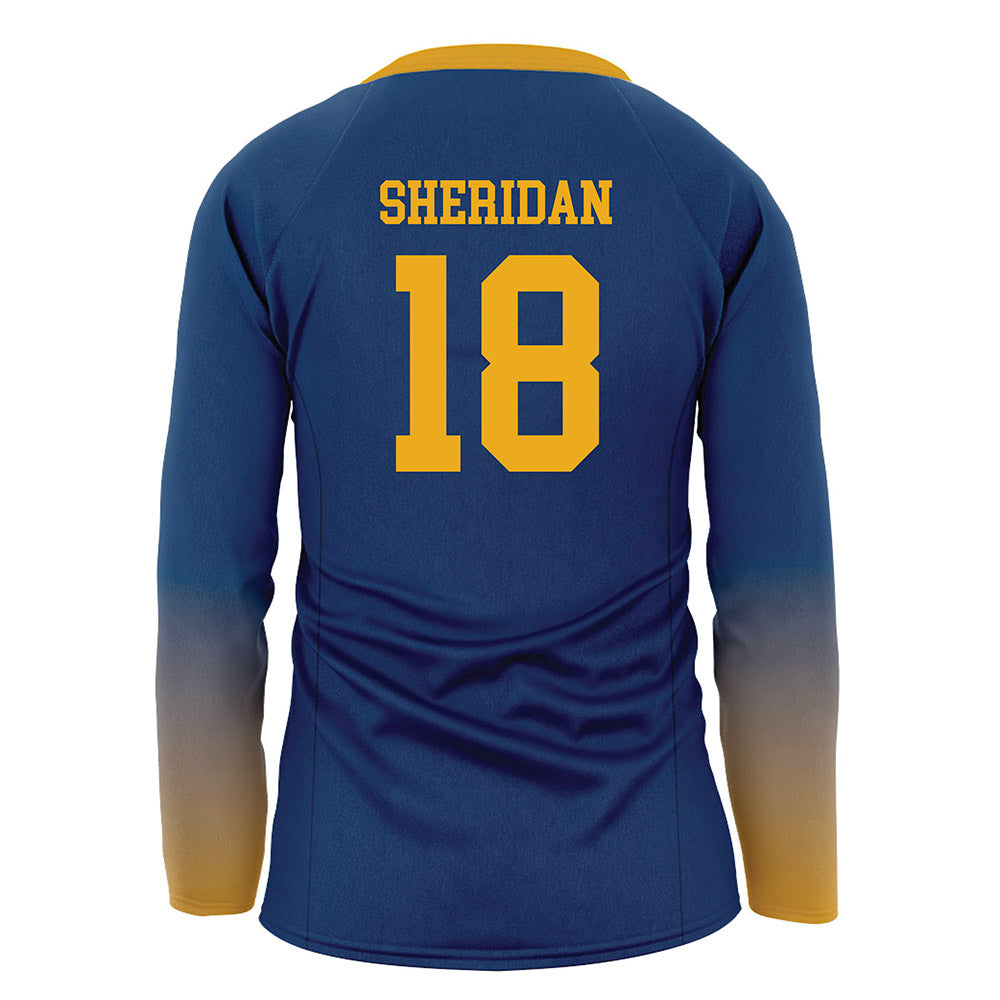 West Virginia - NCAA Women's Volleyball : Trinity Sheridan - Home Volleyball Jersey-1