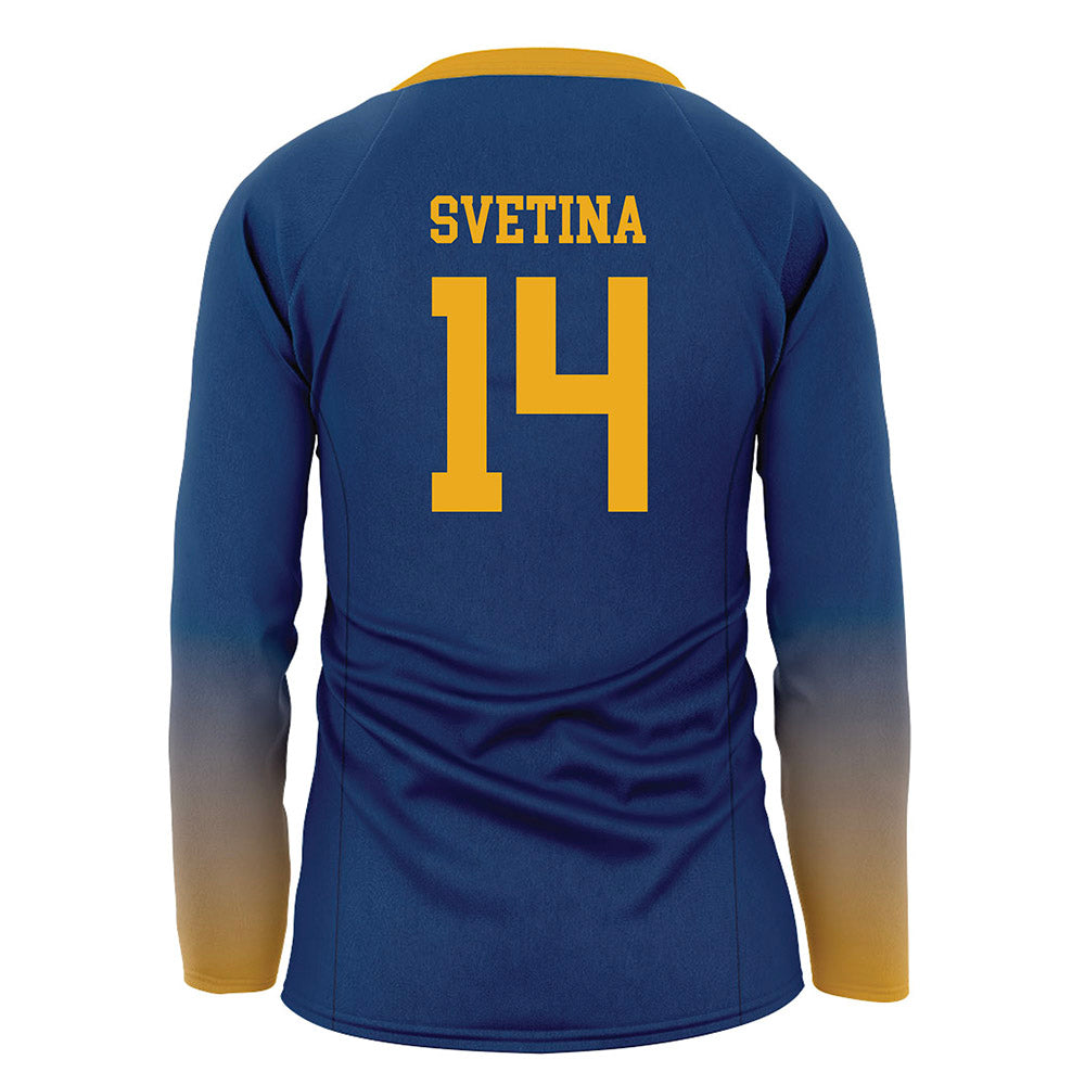 West Virginia - NCAA Women's Volleyball : Nina Svetina - Home Volleyball Jersey-1