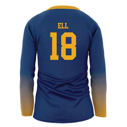West Virginia - NCAA Women's Volleyball : Adrian Ell - Home Volleyball Jersey-1