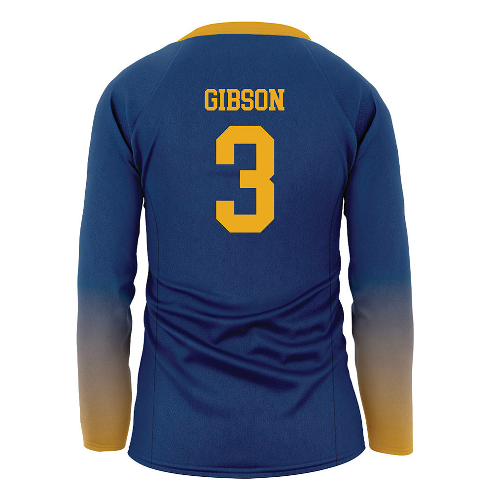 West Virginia - NCAA Women's Volleyball : Kamiah Gibson - Home Volleyball Jersey-1