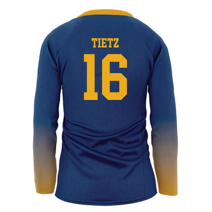 West Virginia - NCAA Women's Volleyball : Brenna Tietz - Home Volleyball Jersey-1