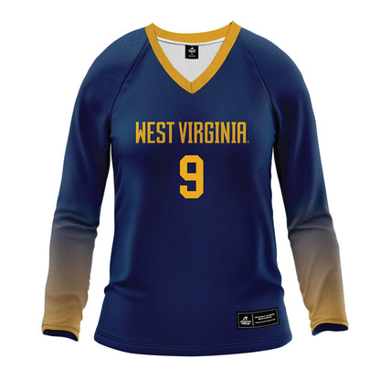 West Virginia - NCAA Women's Volleyball : Chalina Lederer - Home Volleyball Jersey-0