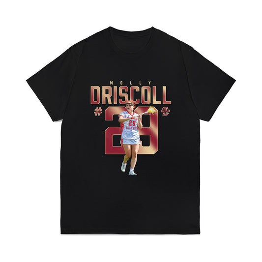 Boston College - NCAA Women's Lacrosse : Molly Driscoll - Graphic Tee Comfort Colors T-Shirt-0