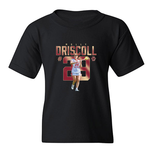Boston College - NCAA Women's Lacrosse : Molly Driscoll - Graphic Tee Youth T-Shirt-0
