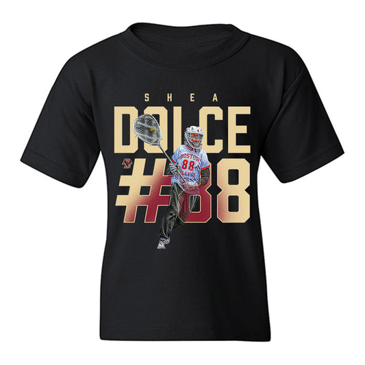 Boston College - NCAA Women's Lacrosse : Shea Dolce - Collage Youth T-Shirt-0