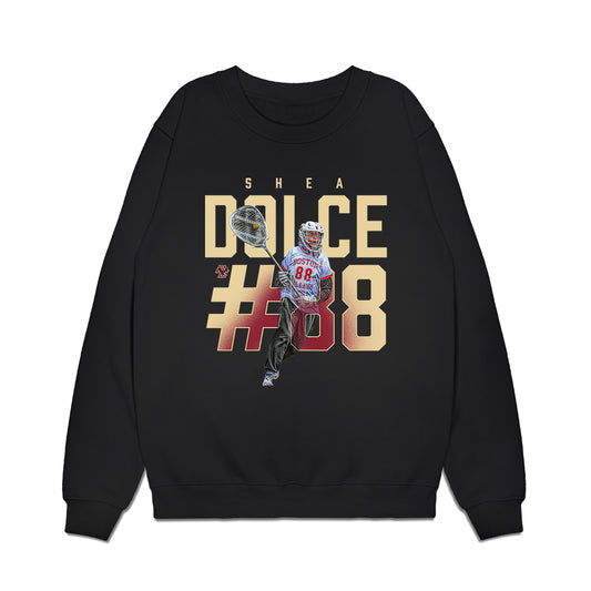 Boston College - NCAA Women's Lacrosse : Shea Dolce - Collage Premium Crewneck Sweatshirt-0