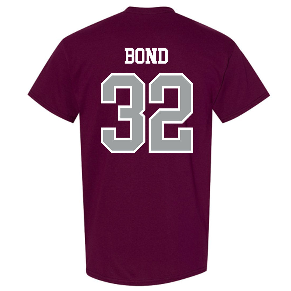 Texas A&M - NCAA Baseball : Hunter Bond - Sports Shersey T-Shirt-1
