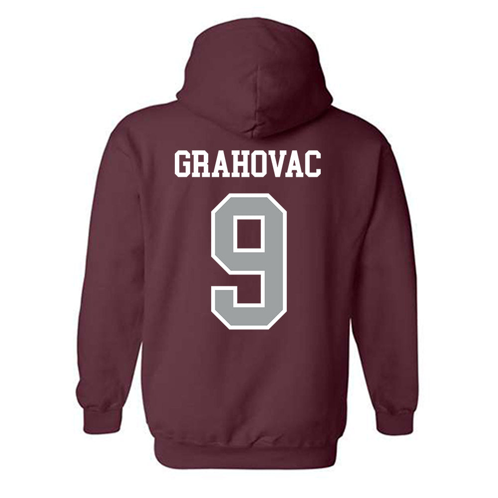Texas A&M - NCAA Baseball : Gavin Grahovac - Sports Shersey Hooded Sweatshirt-1