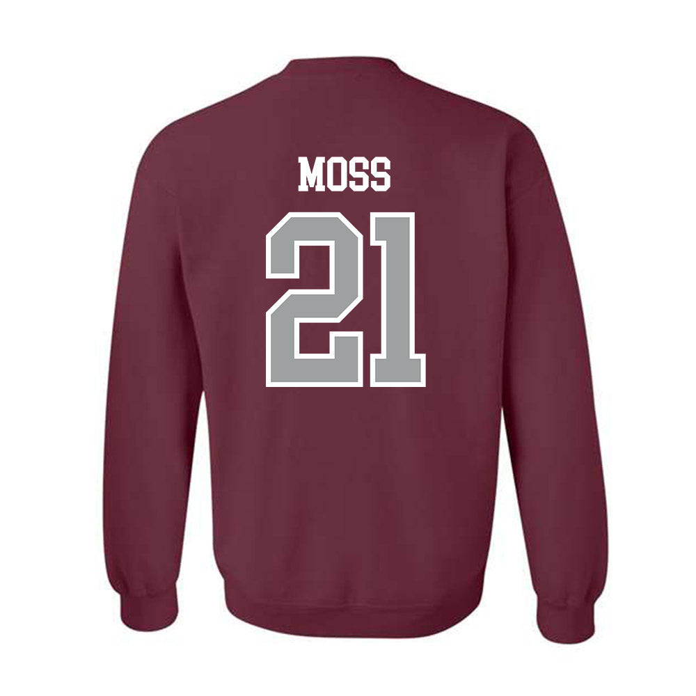 Texas A&M - NCAA Baseball : Weston Moss - Sports Shersey Crewneck Sweatshirt-1