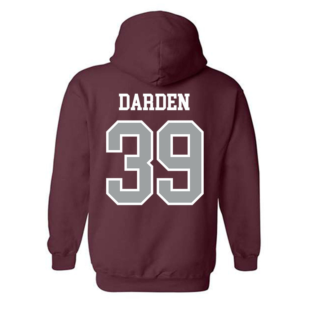 Texas A&M - NCAA Baseball : Ethan Darden - Sports Shersey Hooded Sweatshirt-1