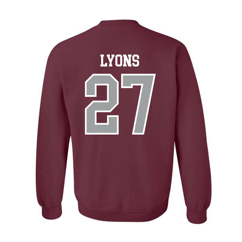 Texas A&M - NCAA Baseball : Gavin Lyons - Sports Shersey Crewneck Sweatshirt-1