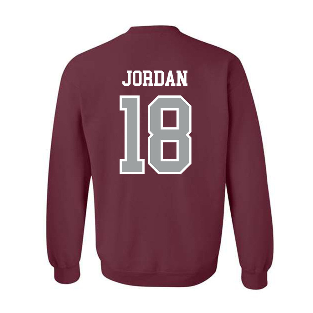 Texas A&M - NCAA Baseball : Wesley Jordan - Sports Shersey Crewneck Sweatshirt-1
