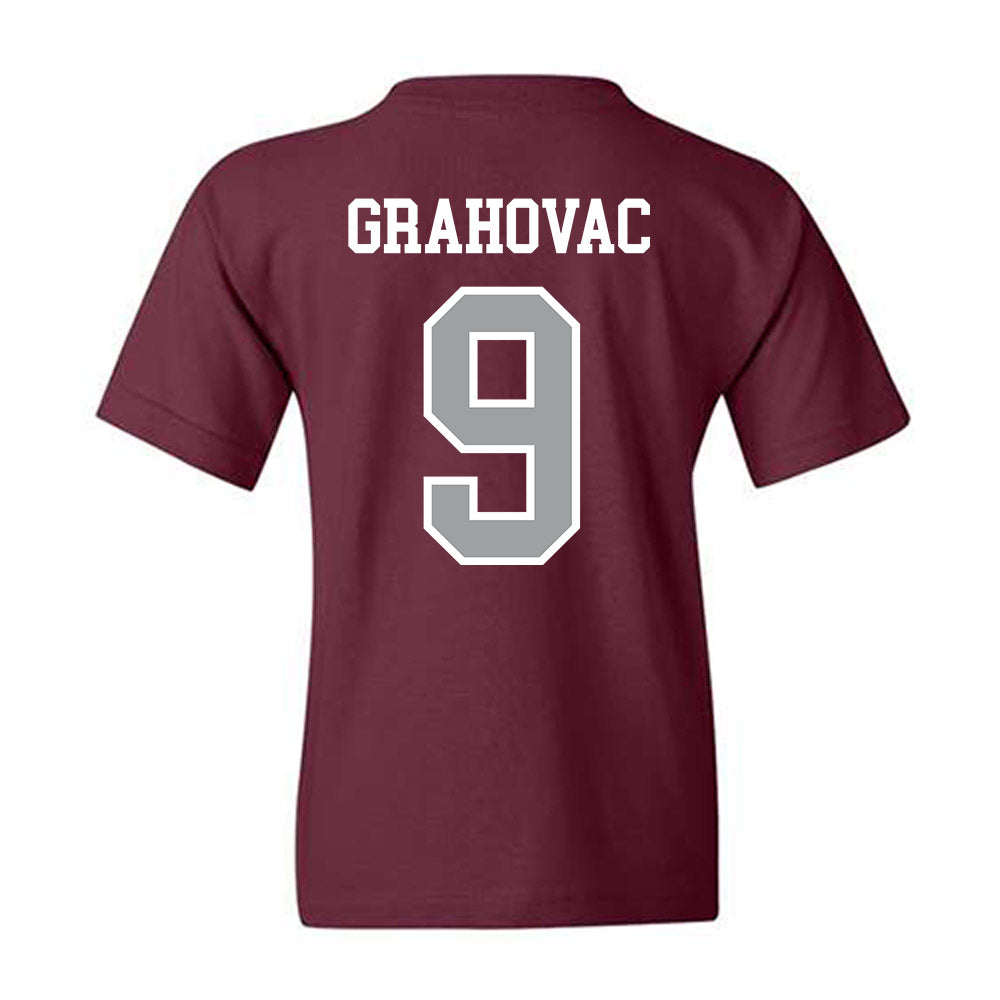 Texas A&M - NCAA Baseball : Gavin Grahovac - Sports Shersey Youth T-Shirt-1