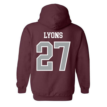 Texas A&M - NCAA Baseball : Gavin Lyons - Sports Shersey Hooded Sweatshirt-1