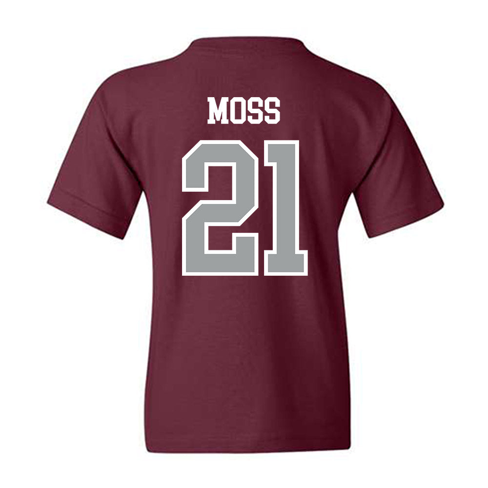 Texas A&M - NCAA Baseball : Weston Moss - Sports Shersey Youth T-Shirt-1
